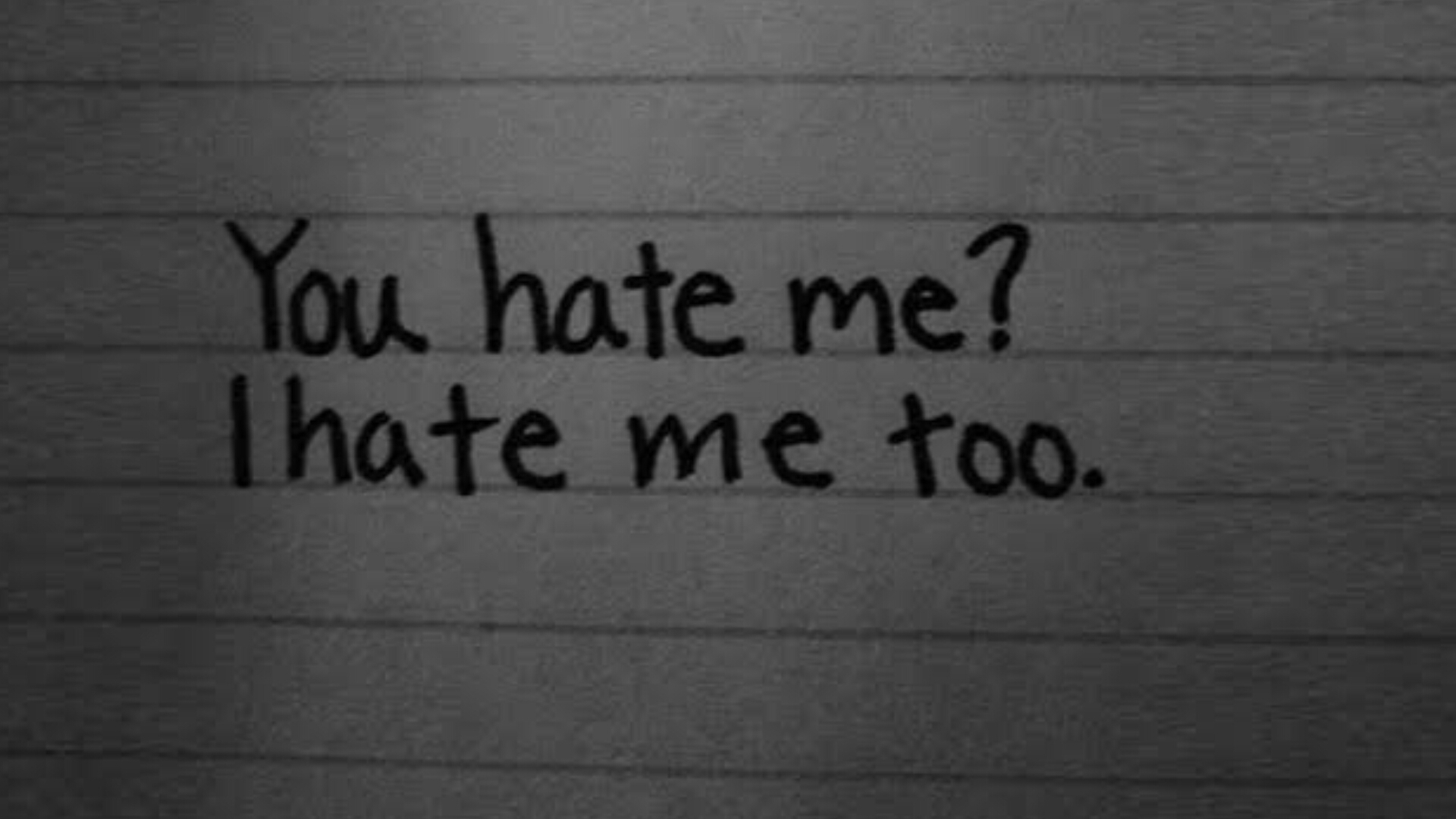 I Hate Me Too by isatwo on DeviantArt