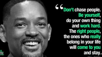 Inspirational thoughts by Will Smith
