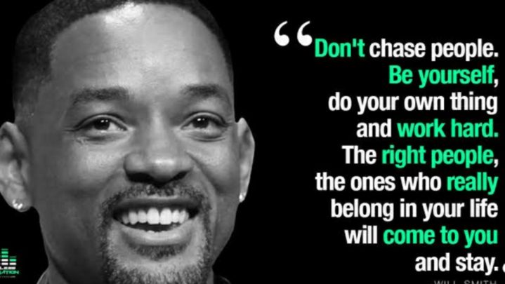 Inspirational thoughts by Will Smith