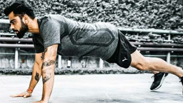 Watch inspiring fitness videos of Virat Kohli