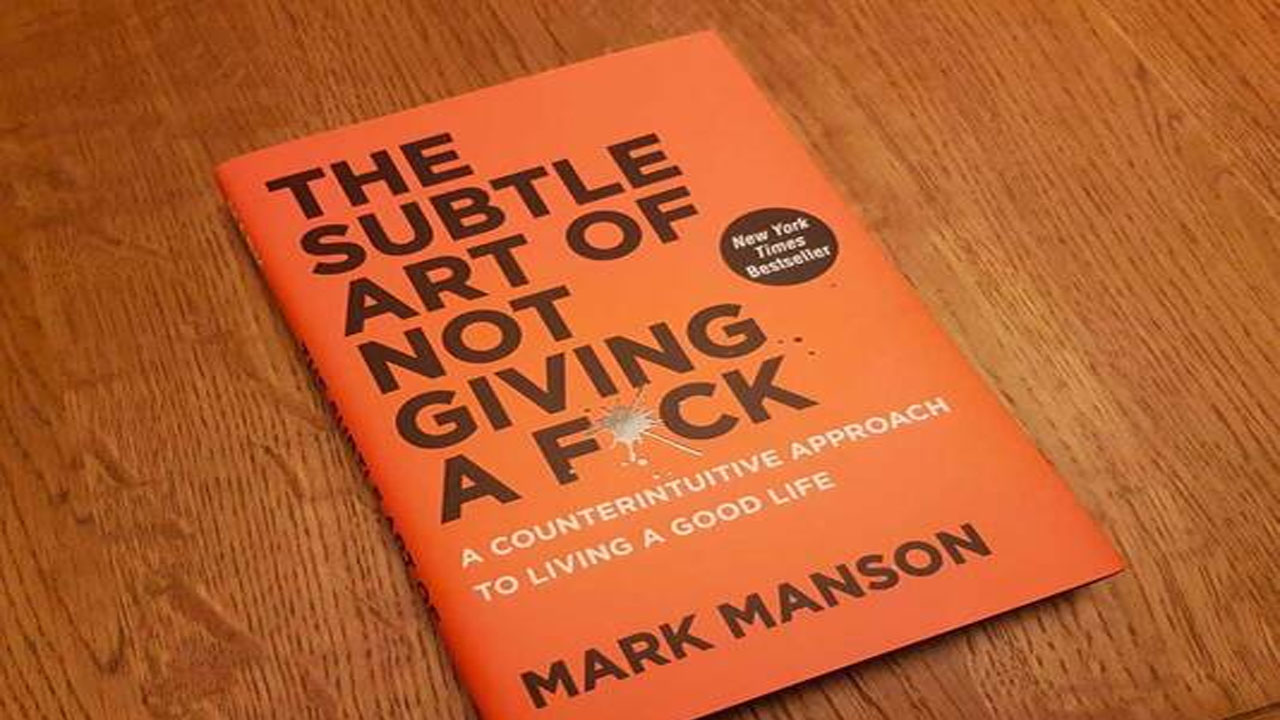 10 Quotes from the book "the subtle art of not giving a f*ck"