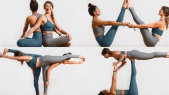 Partner yoga poses for couples to build intimacy