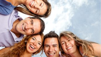 Is the key to happiness in friends or family?