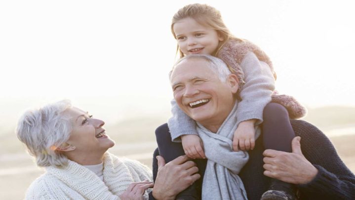 Grandparents and their profound love for their grandchild