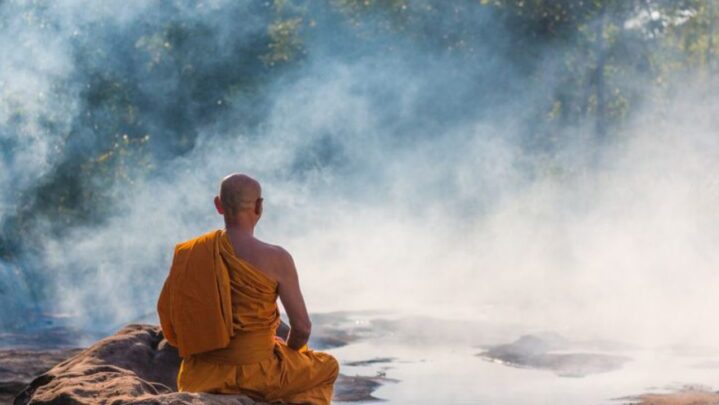 Are religious priests the most peaceful people ?