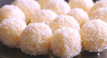 Enjoy This Delicious Rasmalai Coconut Truffles To Satisfy Your Sweet Cravings