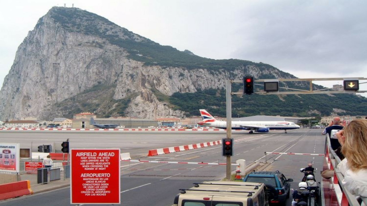 A Runway Intersecting A Road!!! Have A Look At Gibraltar’s Airport That Will Shock You 4