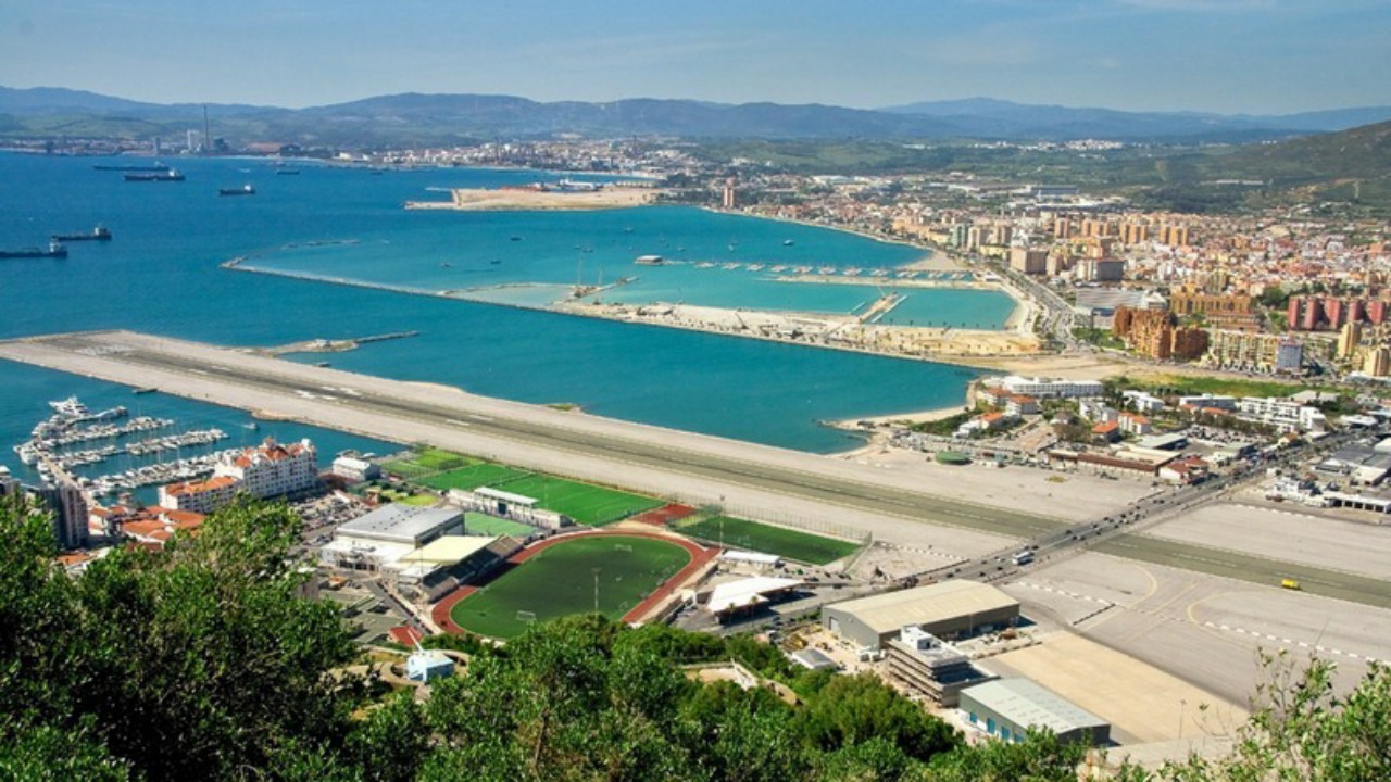 A Runway Intersecting A Road!!! Have A Look At Gibraltar’s Airport That Will Shock You 3