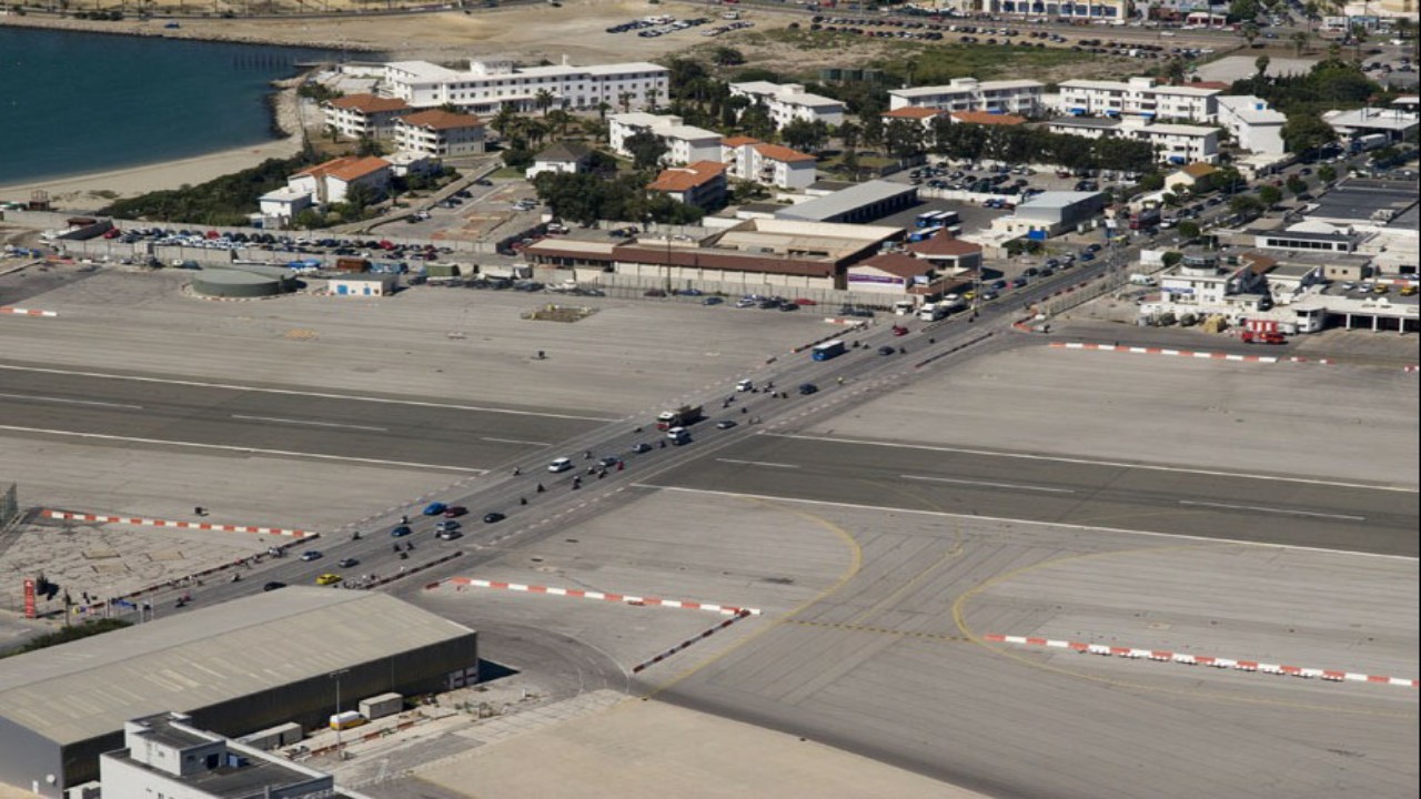 A Runway Intersecting A Road!!! Have A Look At Gibraltar’s Airport That Will Shock You 2