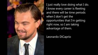 Quotes For Success From Oscar Winner Leonardo DiCaprio