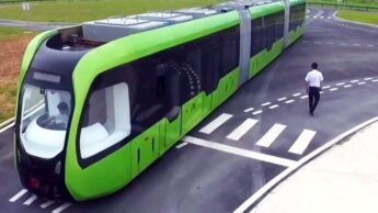 Trackless Trains! Here Is China Showing How It’s Done