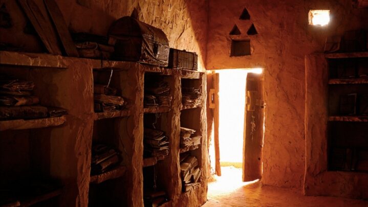 Have A Peek At The Forgotten Desert Libraries of Chinguetti