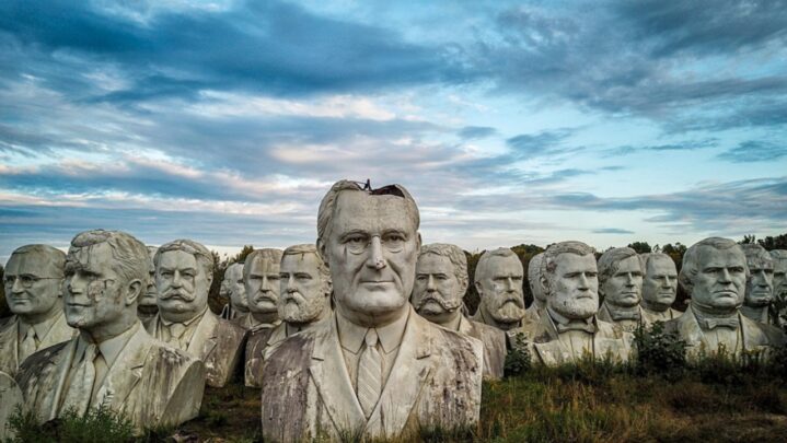 Incredible: The Abandoned Giant Busts of Presidents Park Is A Must Watch