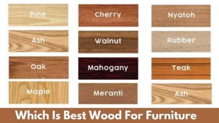 3 Types Of Woods Best For Furniture