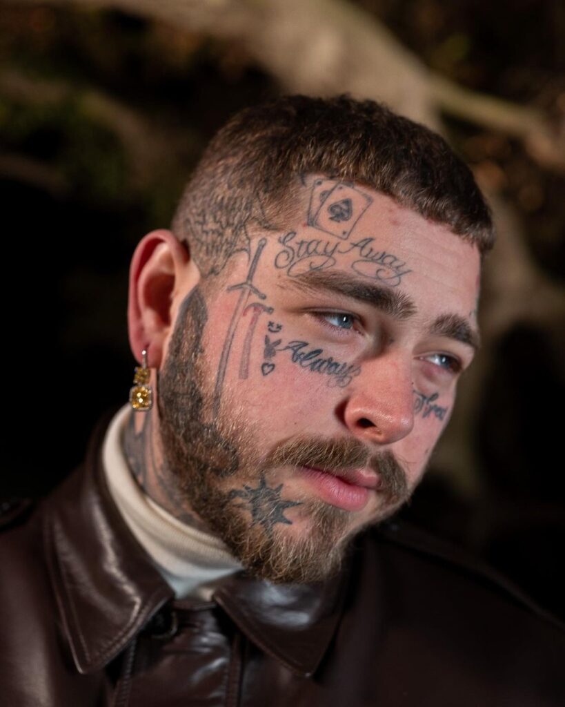 Post Malone's Interesting Tattoos And What It Means 3