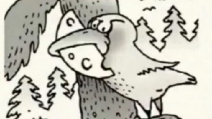 Only 1% Of People Can Identify A Second Animal Other Than A Bird In 21 Seconds In An Optical Illusion Used To Test Intelligence