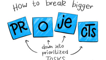 How To Divide A Big Project Into Smaller, Manageable Tasks
