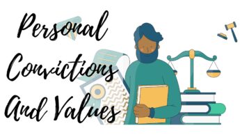 Personal Convictions And Values