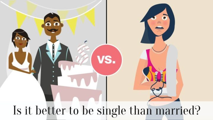 Is it better to be single than married?