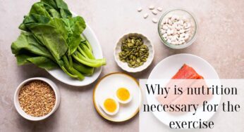 Why is nutrition necessary for the exercise