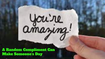 A Random Compliment Can Make Someone’s Day