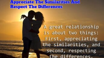 Appreciate The Similarities And Respect The Differences