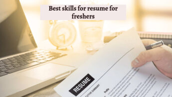 Best skills for resume for freshers