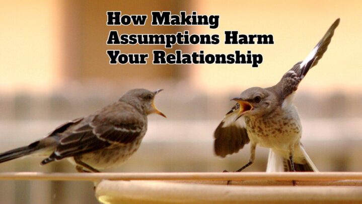 How Making Assumptions Harm Your Relationship