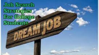 Job Search Strategies For College Students