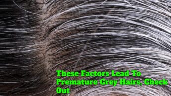 These Factors Lead To Premature Grey Hairs, Check Out